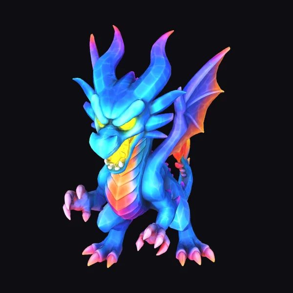 Rainbow Dragon Creature