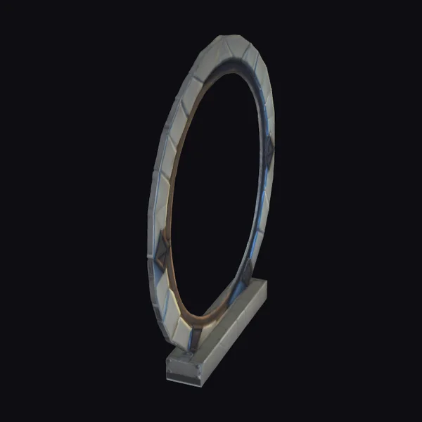 Low Poly Portal Frame