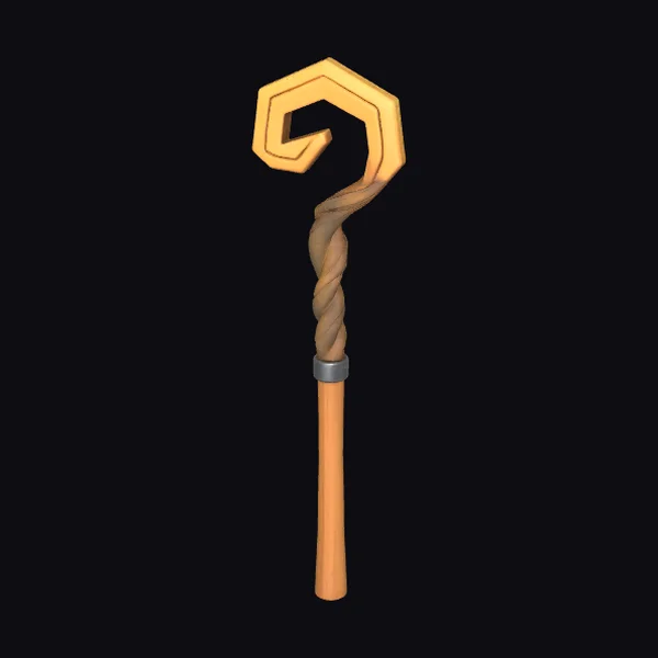 Enchanted Shepherd's Staff