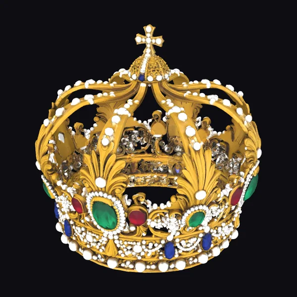 Ornate Gold Crown