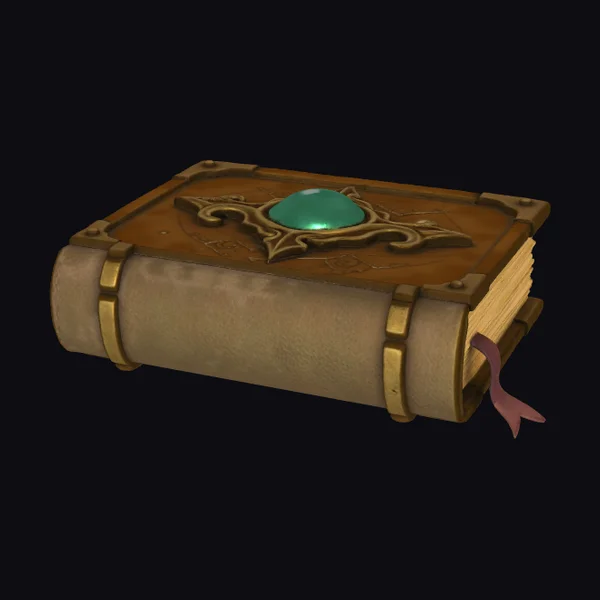 Ancient Leather Bound Tome