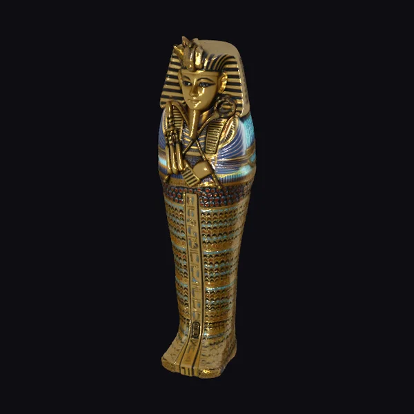 Golden Pharaoh Sarcophagus