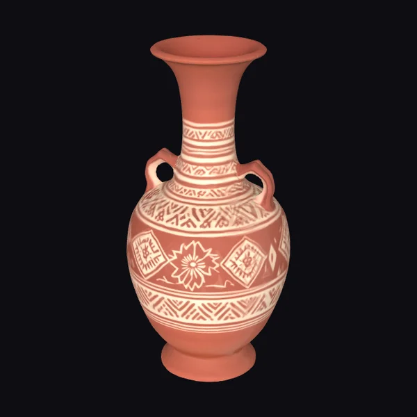 Terracotta Vase with Handles