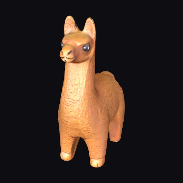 Small Llama Figurine