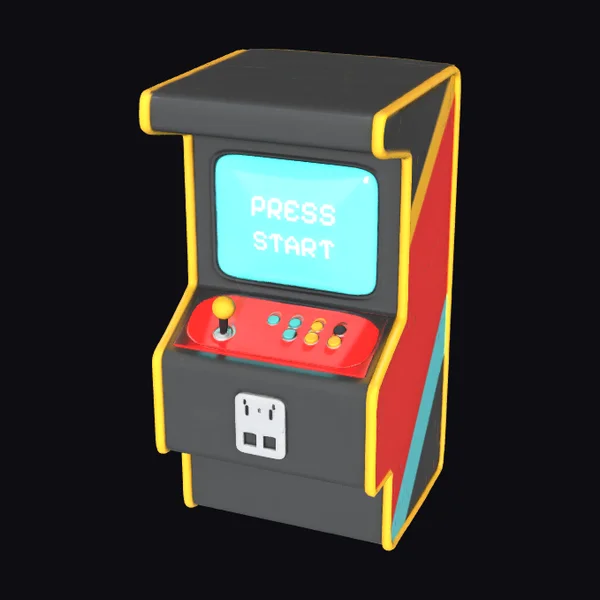 Retro Arcade Machine