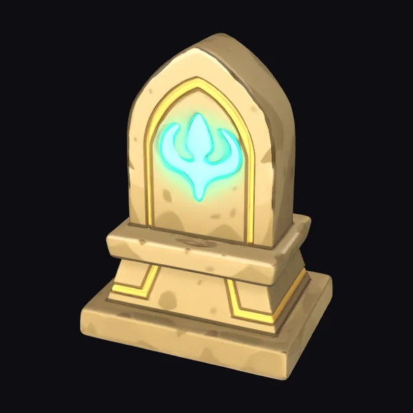 Glowing Stone Monument