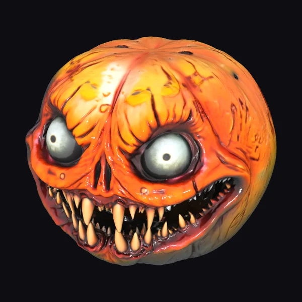 Frightening Gourd Face