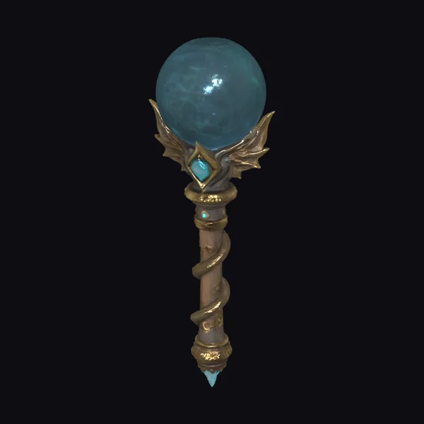 Ornate Magical Staff