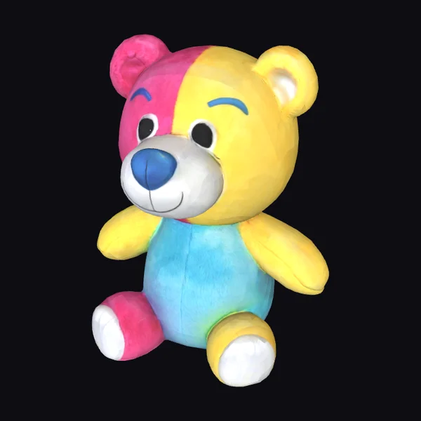 Rainbow Teddy Bear
