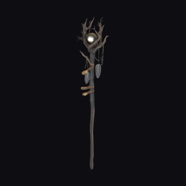 Elderwood Enchanted Staff