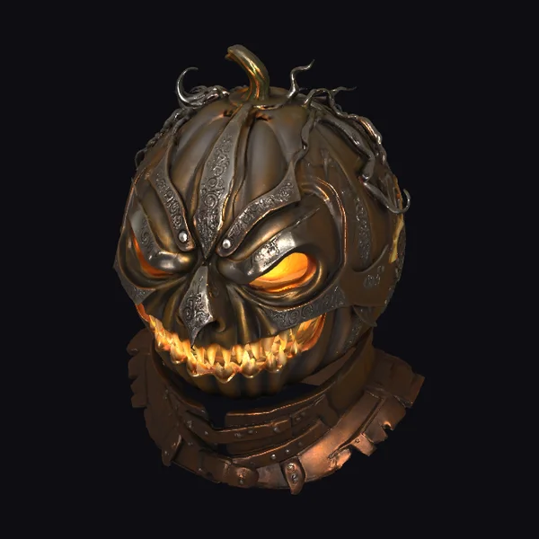 Armored Pumpkin Head