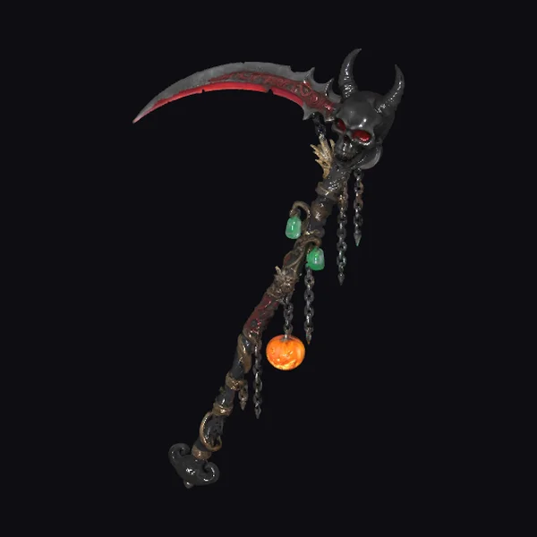 Reaper's Dark Scythe
