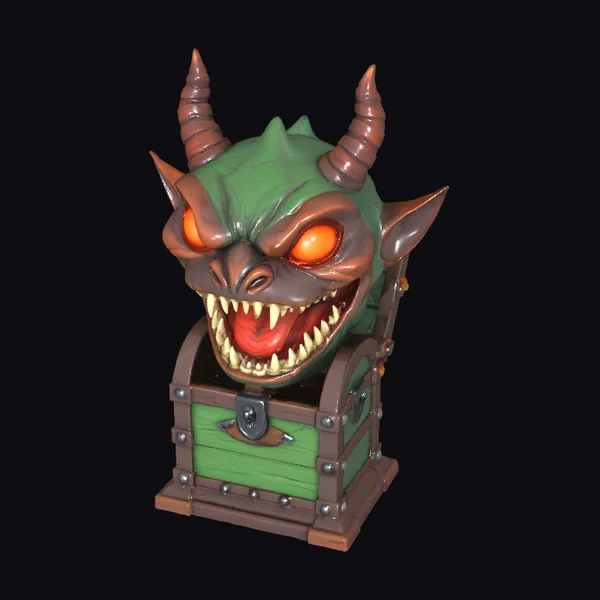Monster Face Treasure Chest