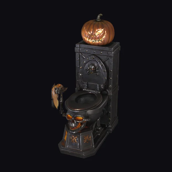 Haunted Toilet Throne