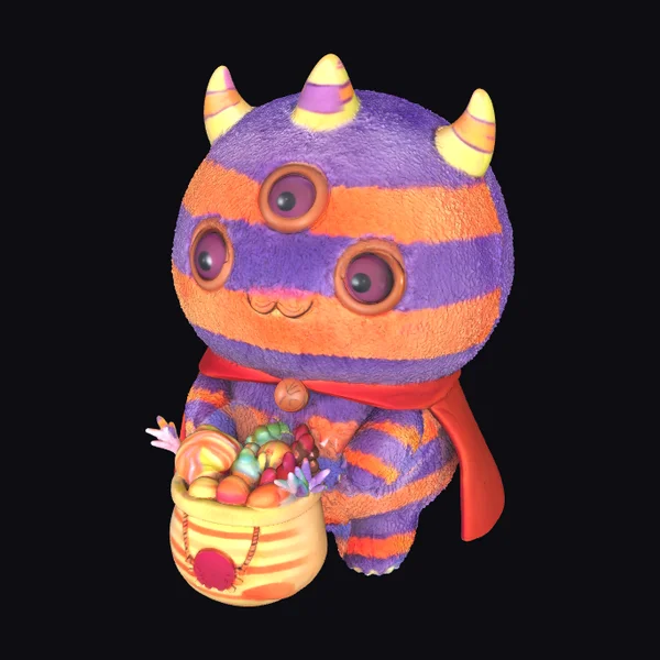 Candy Monster Figurine