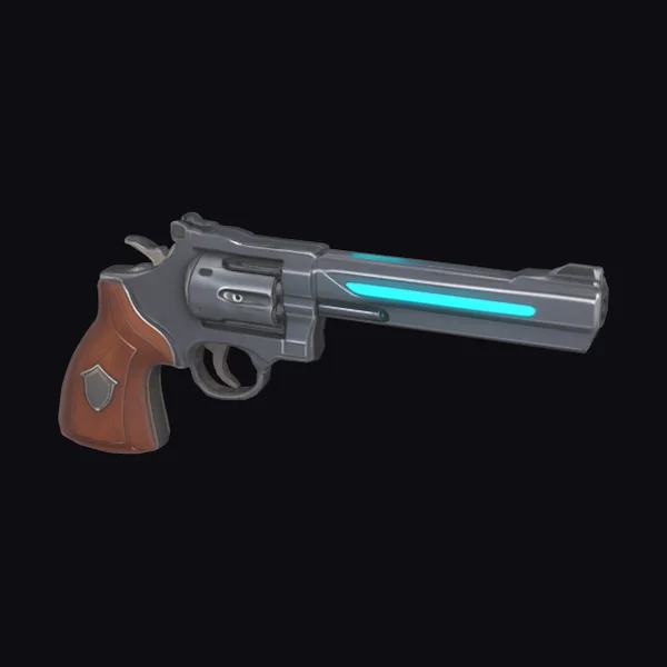Futuristic Revolver Design