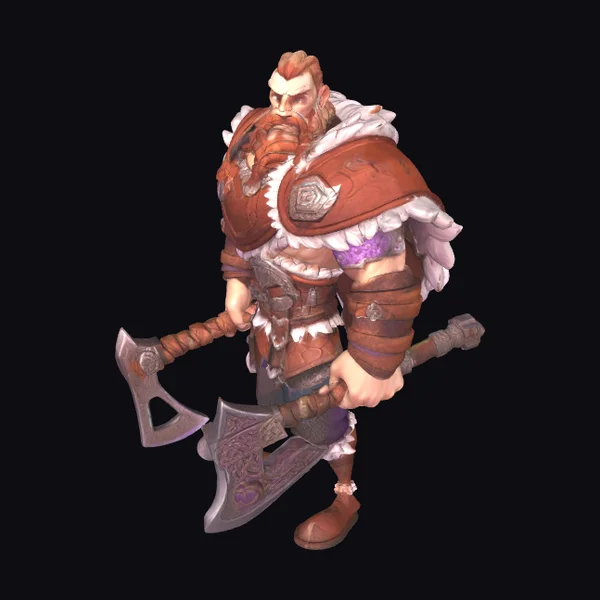 Viking Warrior with Axe