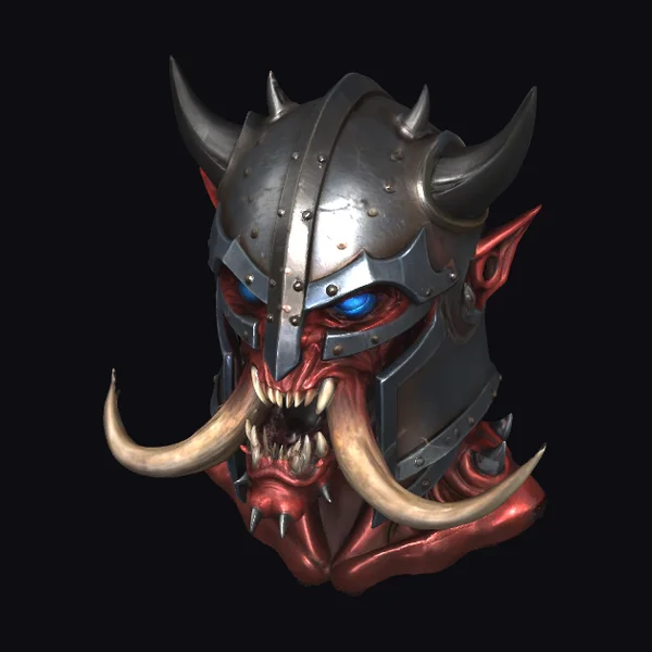 Demon Warrior Helmet