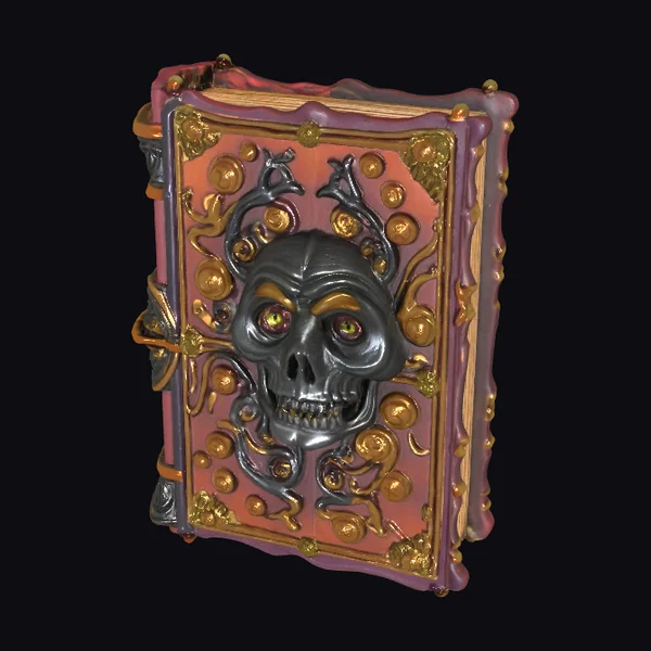 Embossed Monster Book