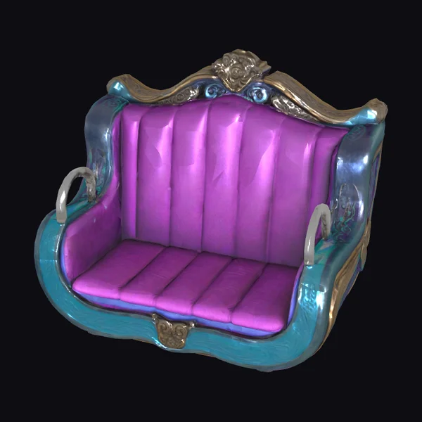 Ornate Dream Carriage Seat