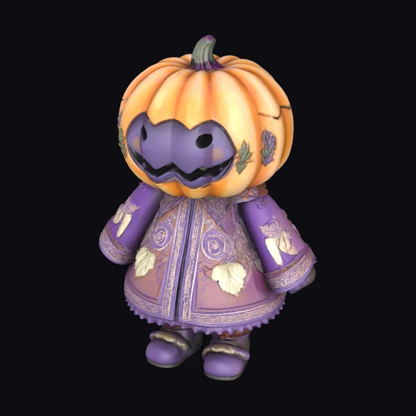 Pumpkin Royal Figure