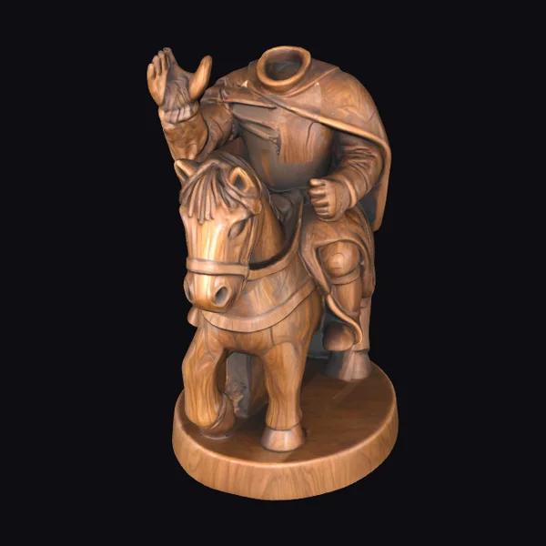 Headless Knight on Horse