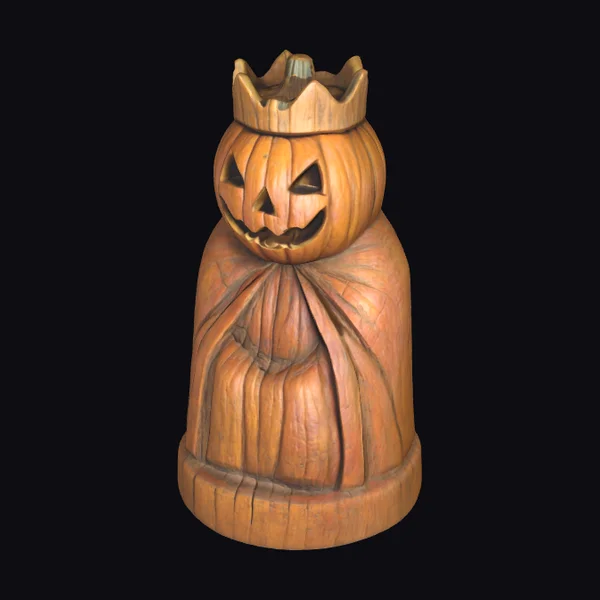 Pumpkin King Statue
