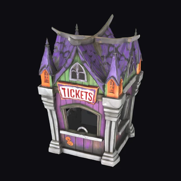 Haunted Ticket Booth