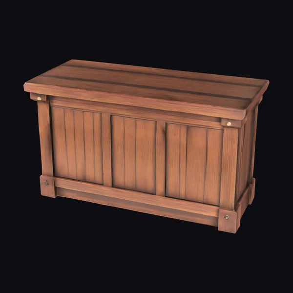 Wooden Storage Chest