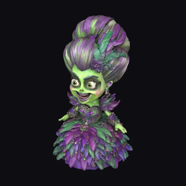 Chibi Zombie Drag Queen