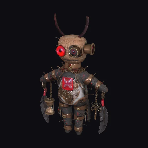 Steampunk Voodoo Doll