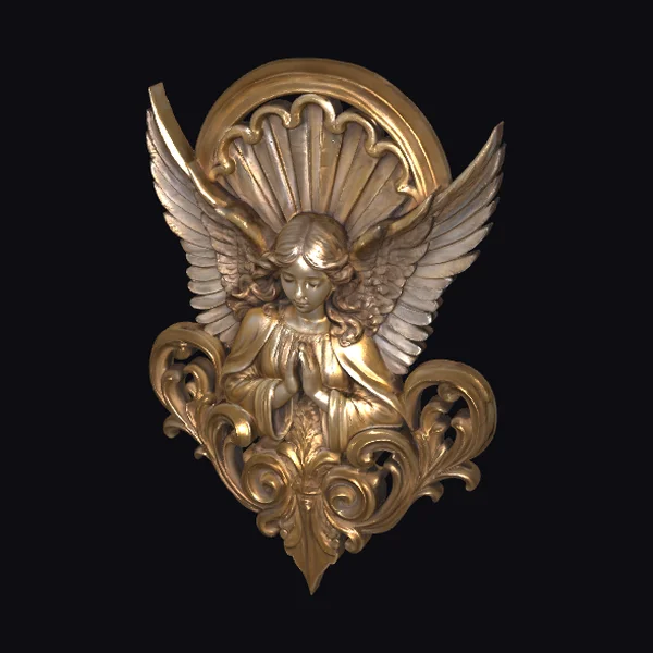 Golden Angel Ornament