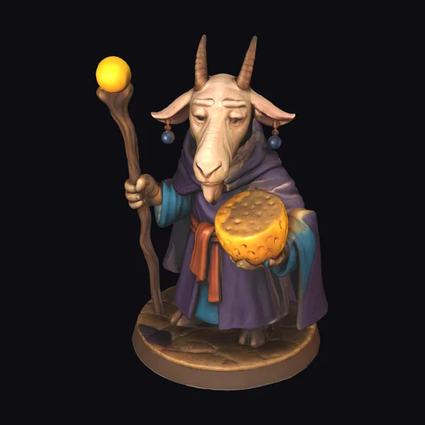 Goat Cheese Sorcerer Figurine