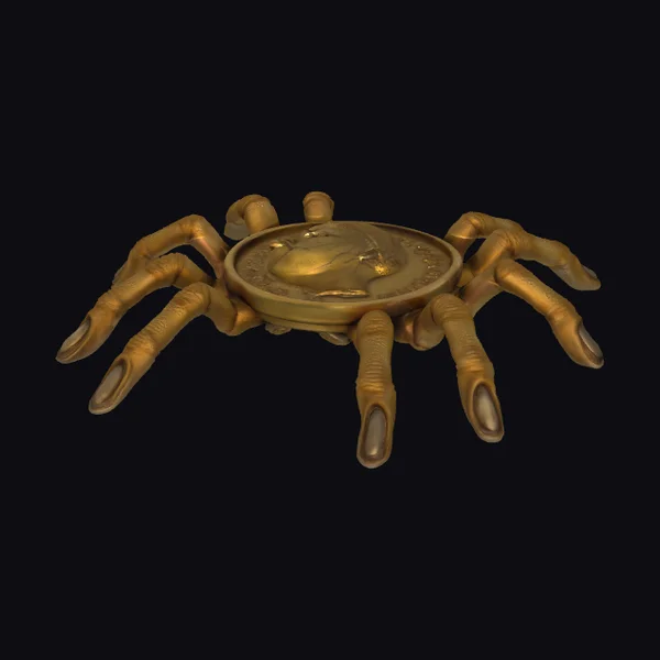 Golden Spider Coin