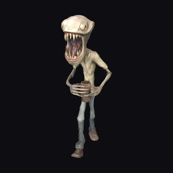 Zombie Fisherman Monster