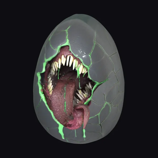 Cracked Monster Egg
