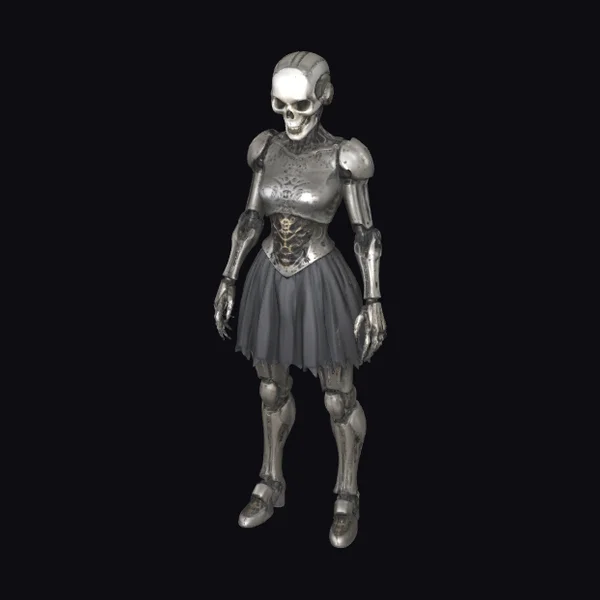 Robotic Female Skeleton