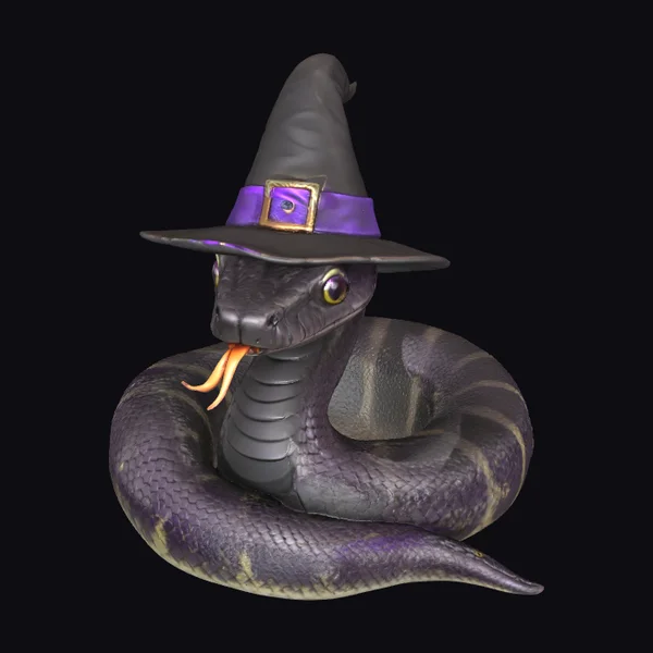 Purple Snake Witch