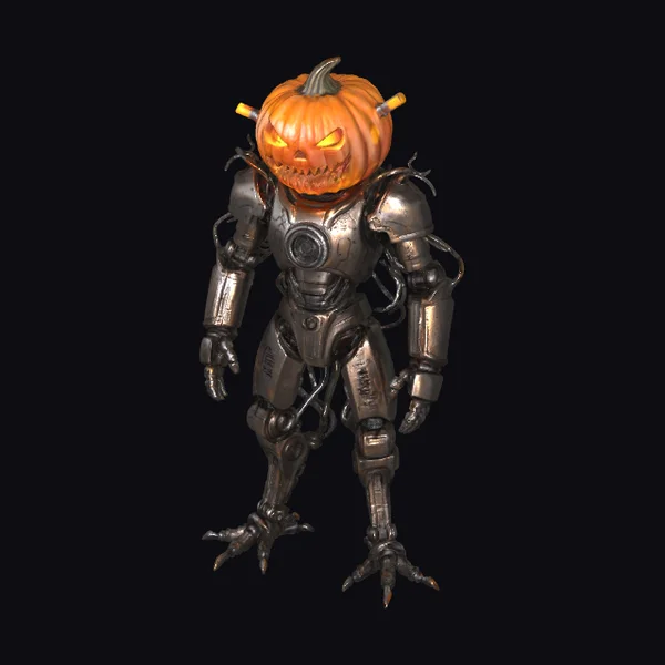 Pumpkin Mech Warrior
