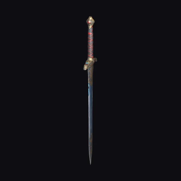 Pirate Sword with Gold Accents