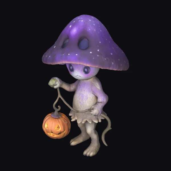 Mushroom Lantern Bearer