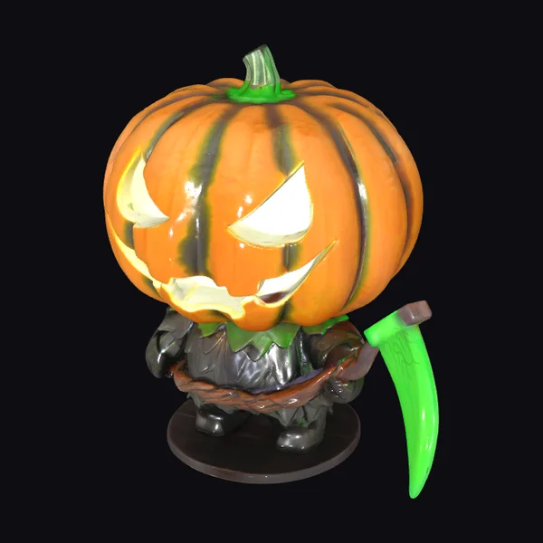 Glowing Pumpkin Imp Toy