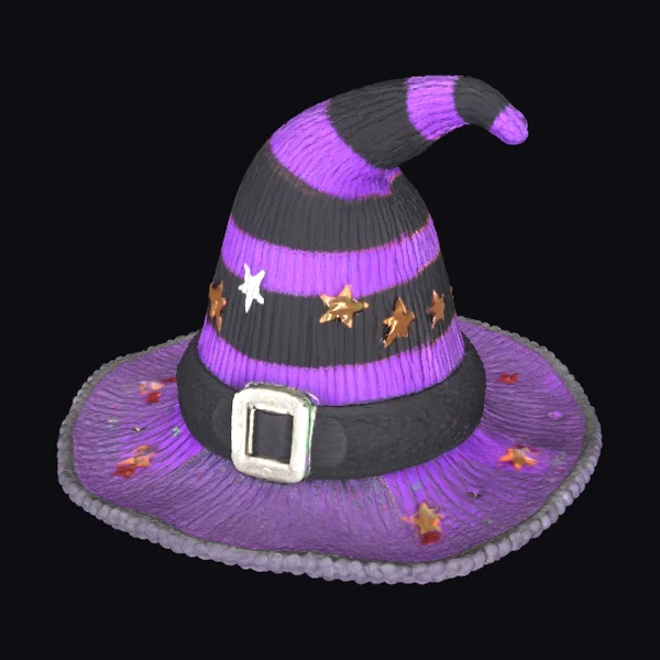 Purple Witch Hat