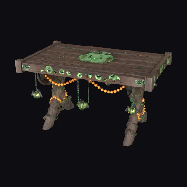 Enchanted Wooden Table