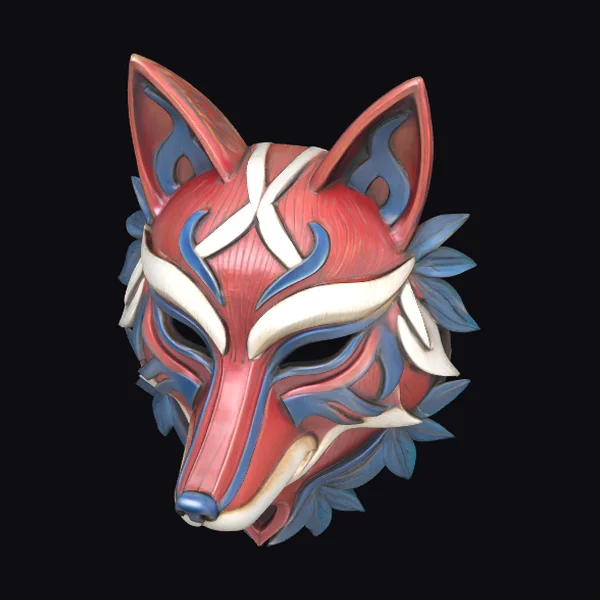 Stylized Fox Mask