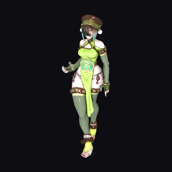Green Earthbender Girl