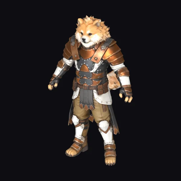 Furry Ironpaw Knight