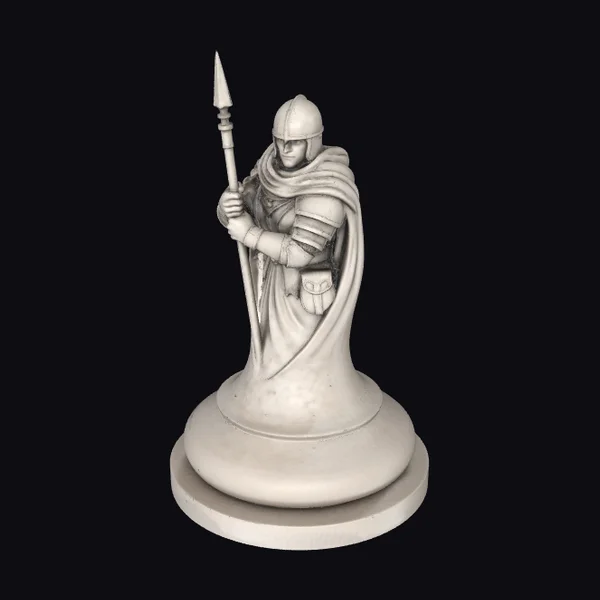 Medieval Knight Figurine
