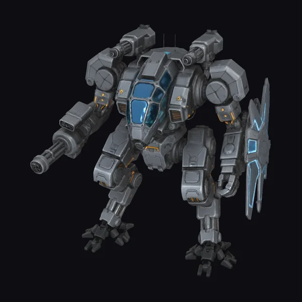 Gray Metal Robot
