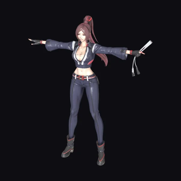 Female Fighter Character
